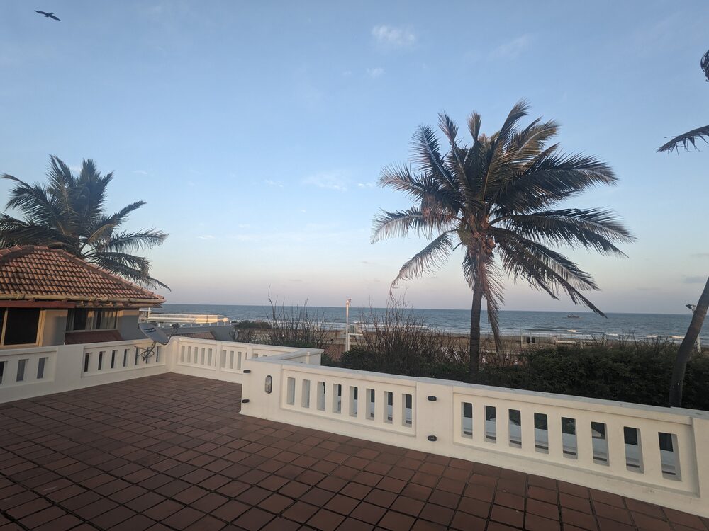 Sunrise on the promenade