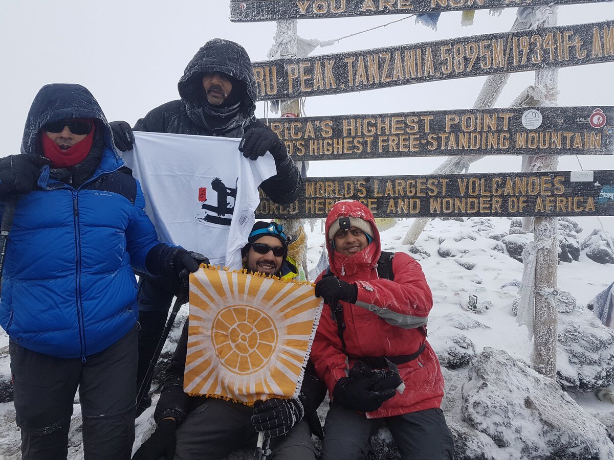 A trip we took — Uhuru Peak, Kilimanjaro, photo 1